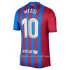 Camiseta de fútbol FC Barcelona Lionel Messi 10 Primera Equipación 2021/22 - Hombre